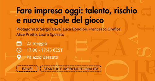 Fare impresa oggi talento, rischio e nuove regole del gioc